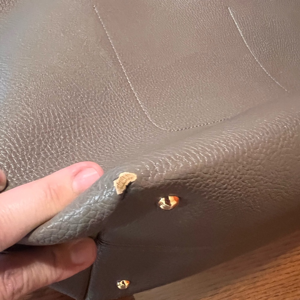 Lauren by Ralph Lauren grey large tote with detachable strap - Picture 14 of 16